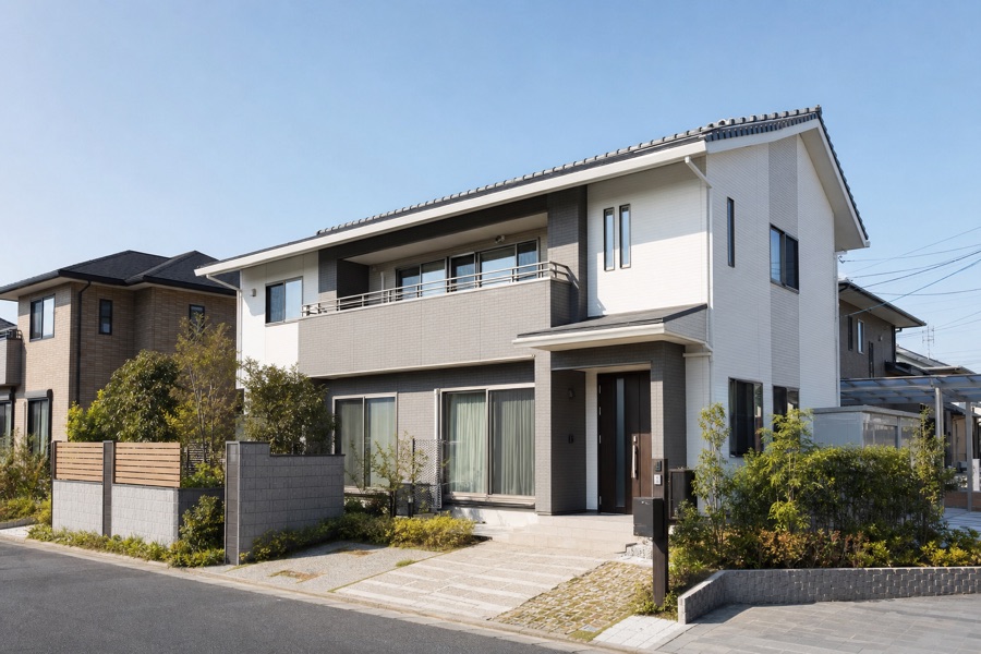 登記対象となる住宅の外観
